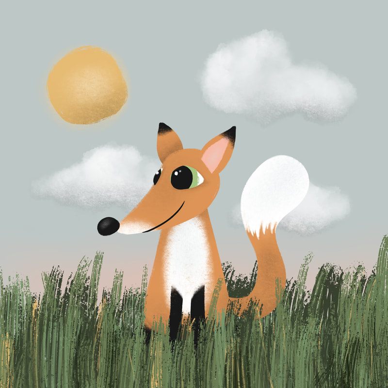 Cute Fox illustration 